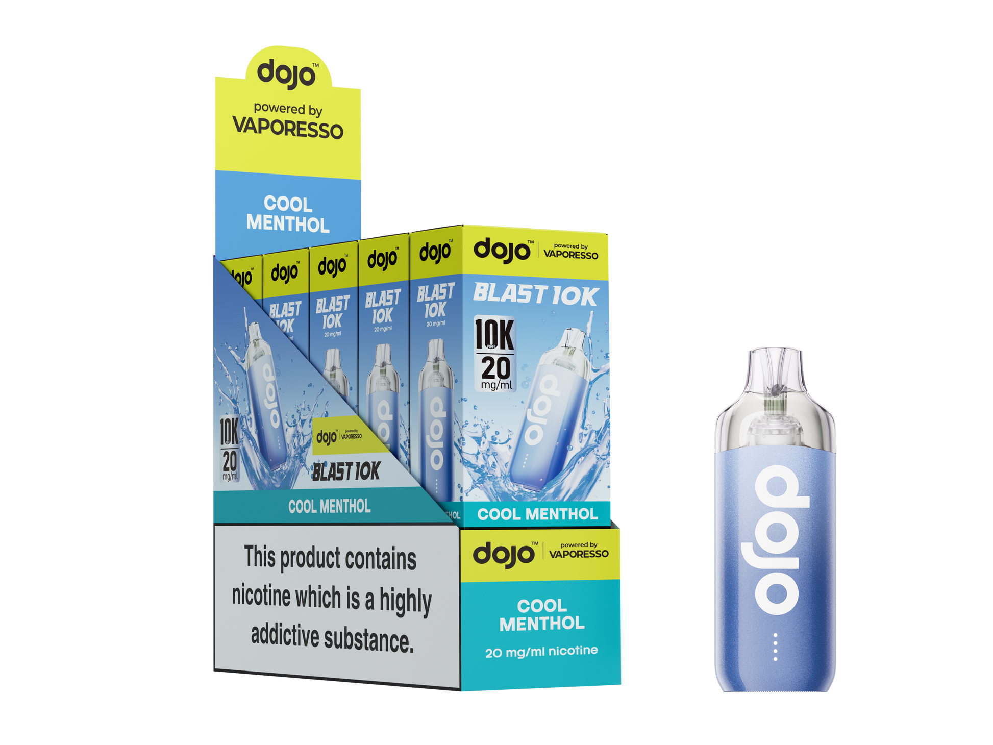 Dojo Blast 10K Kit 5 Pcs Cool Menthol