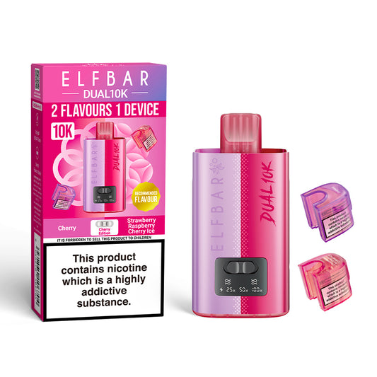 Elfbar Dual 10K Pod Kit 5 Pcs Cherry Edition
