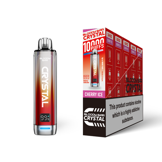 Bloody Bar Crystal 10K Pod Kit 5 Pcs Cherry Ice