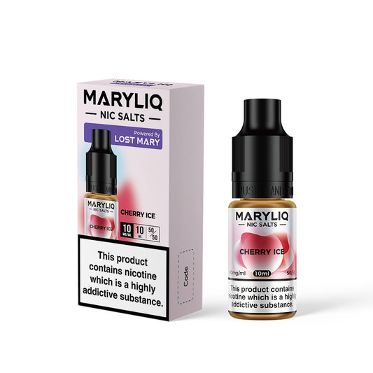 Maryliq Nic Salts 20mg 10 Pk Cherry Ice