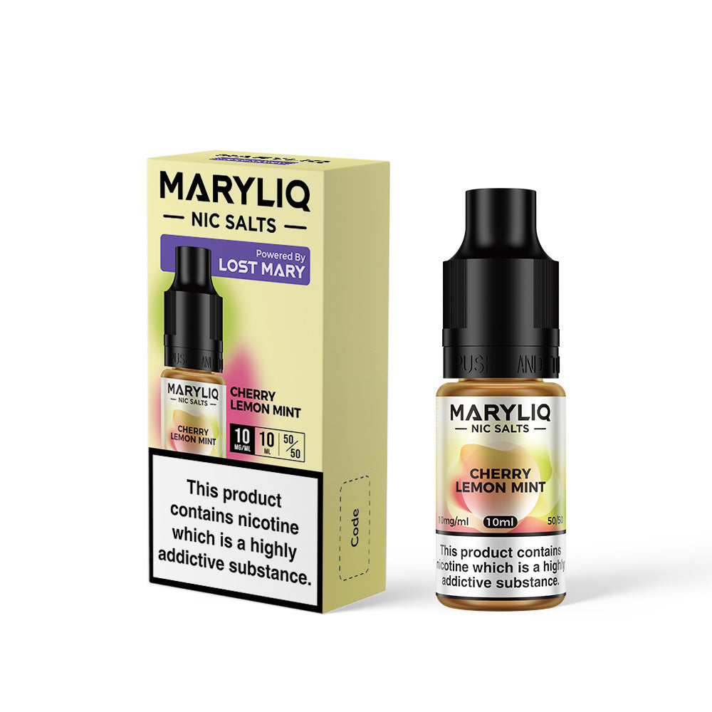 Maryliq Nic Salts 20mg 10 Pk Cherry Lemo