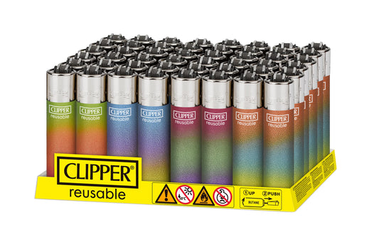Clipper Lighter Triple Gradient 2 40 Pcs