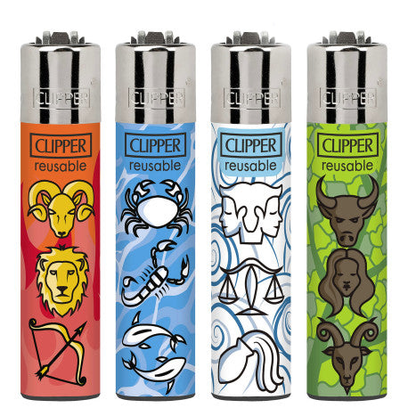 Clipper Lighter Wild Horoscope 40 Pcs