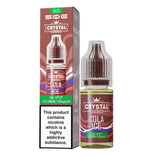 SKE Crystal Nic Salts 10mg 10Pk Cola Ice