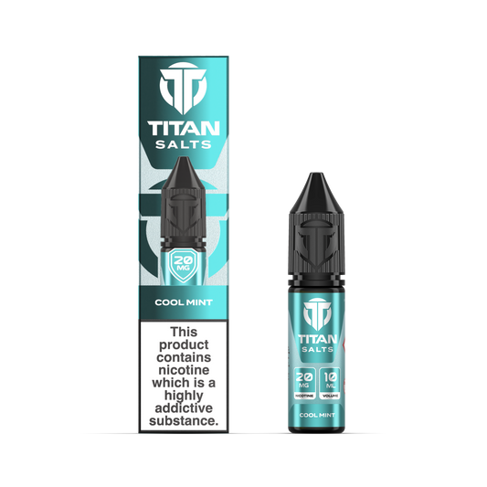 Titan Nic Salts 20mg 10ml 10 Pcs Cool Mint