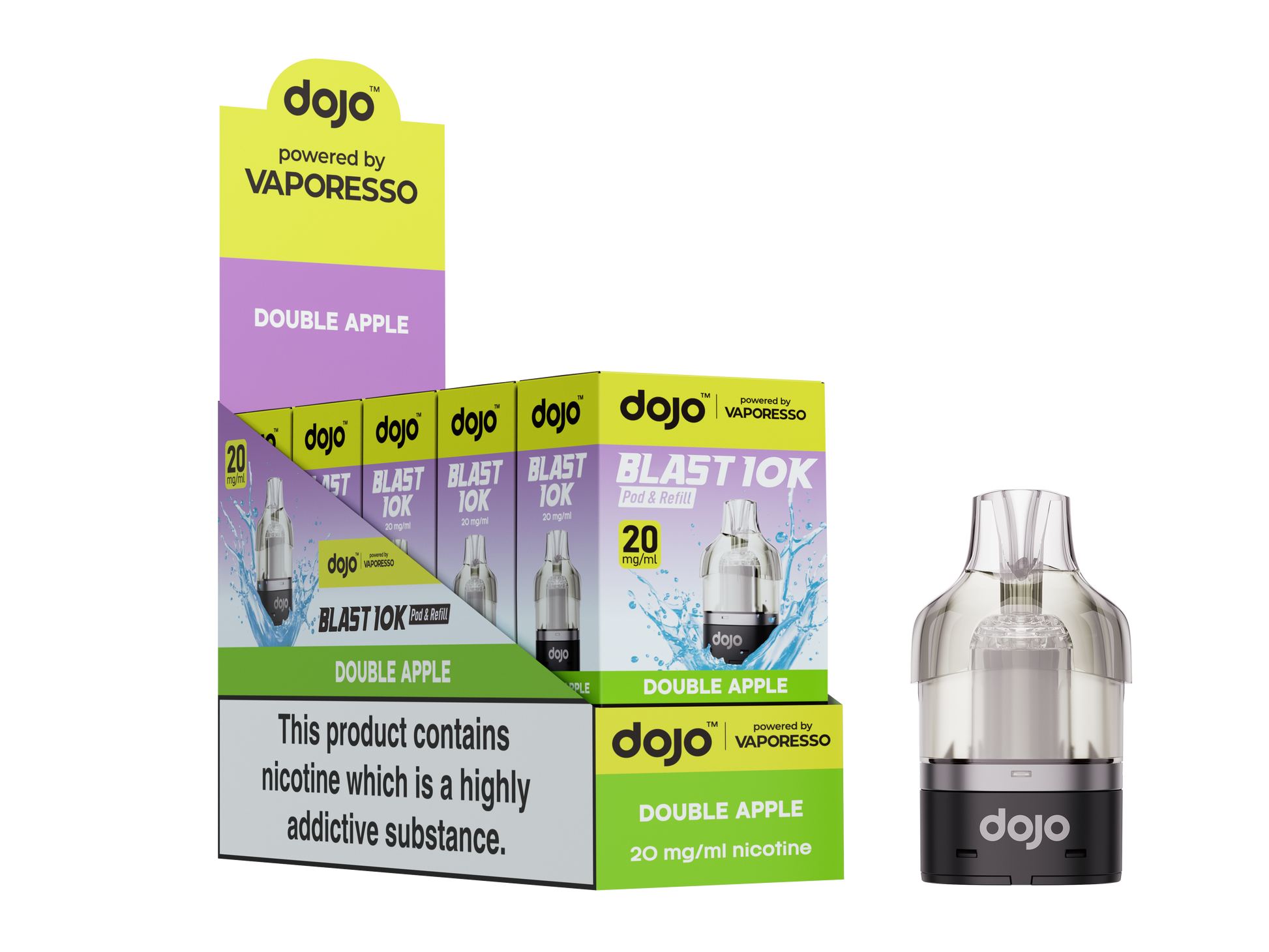 Dojo Blast 10K Pod Double Apple