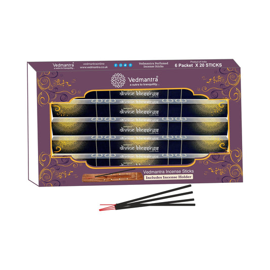 Vedmantra Divine Bless 20 Sticks x 6 Pk