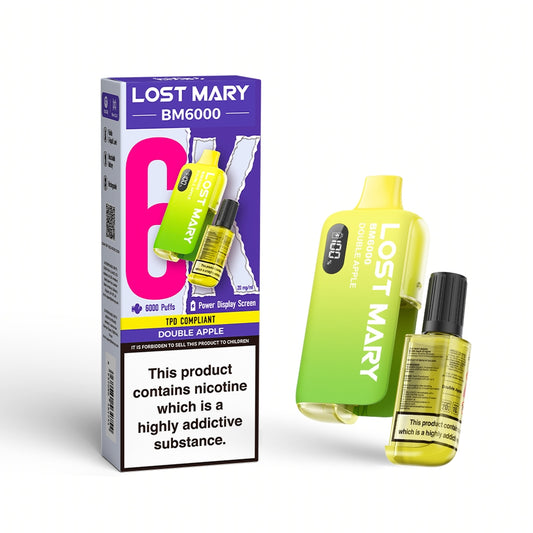 Lost Mary BM6000 Double Apple 5 Pcs