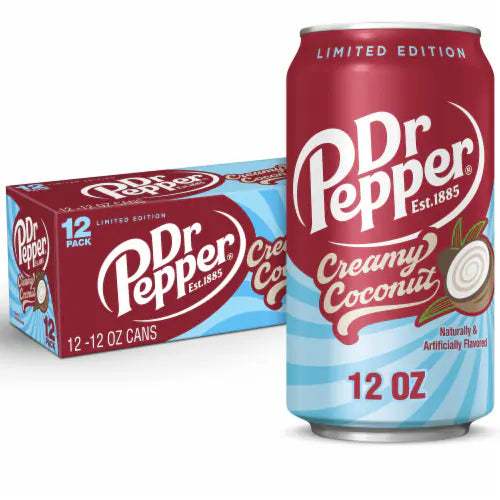 Dr Pepper Creamy Coconut 355ml x 12 Cans