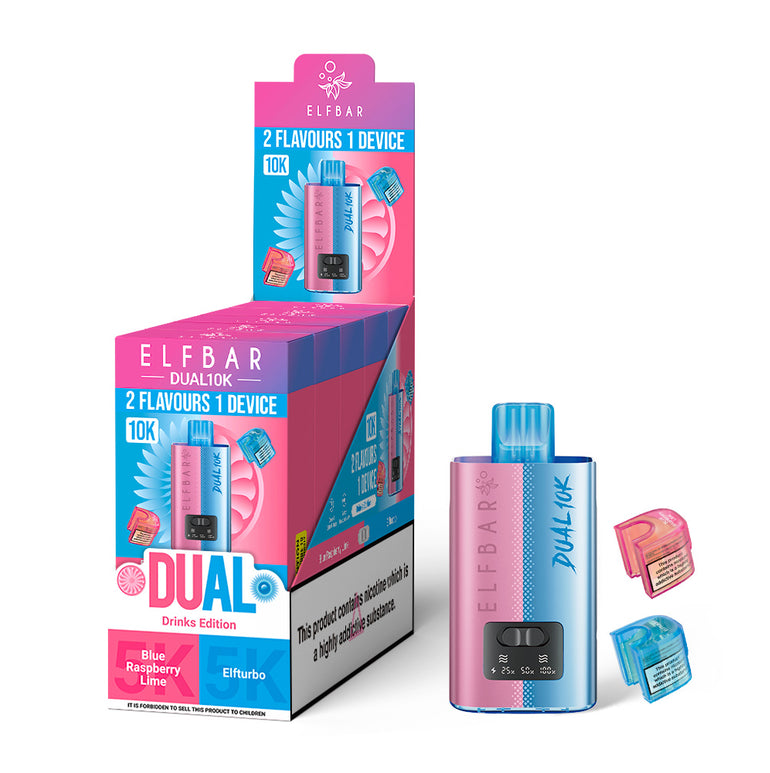 Elfbar Dual 10K Drinks Edition Refillabe