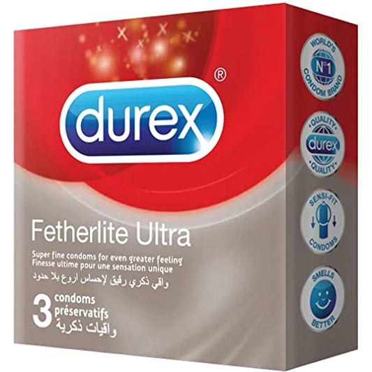 Durex 3pk x 12 Featherlite Ultra