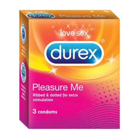 Durex 3pk x 12 Pleasure Me