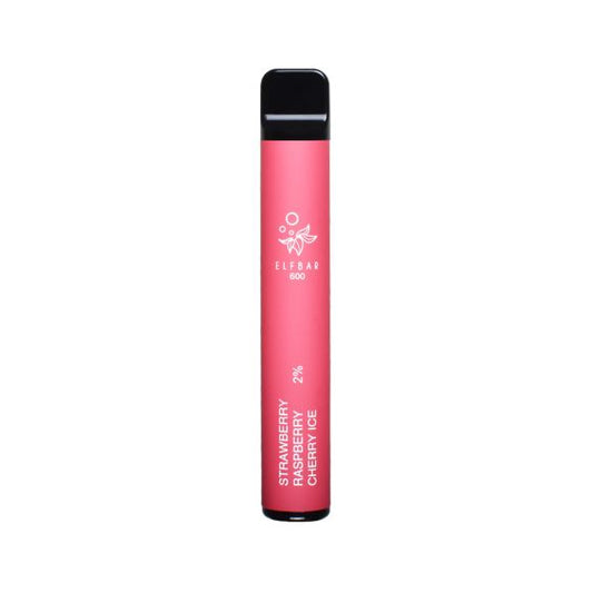 Elfbar 600 Straw Raspberry Cherry Ice