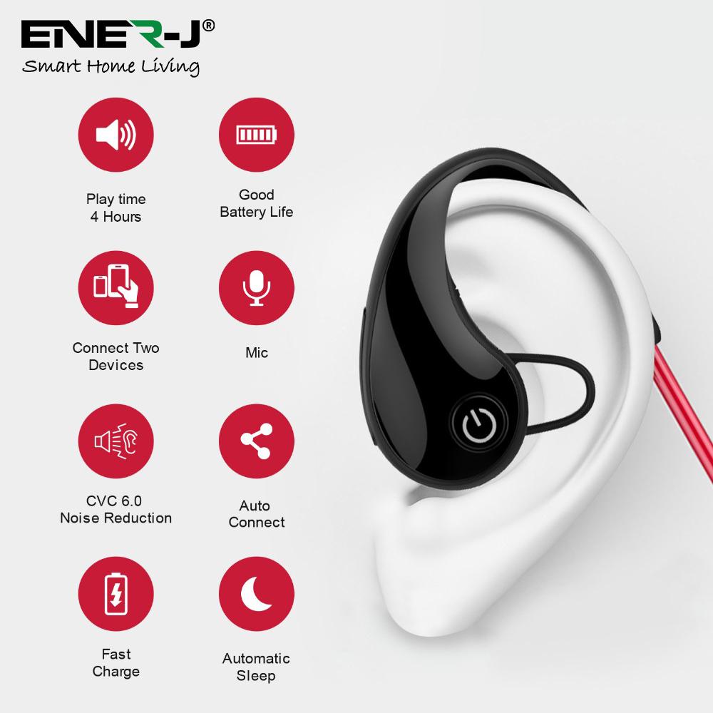 Ener-J A3 Wireless Sports Earphones