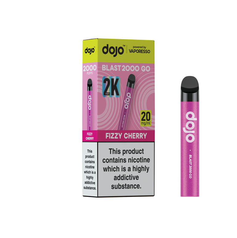 Dojo Blast 2000 Go Fizzy Cherry 5 Pk