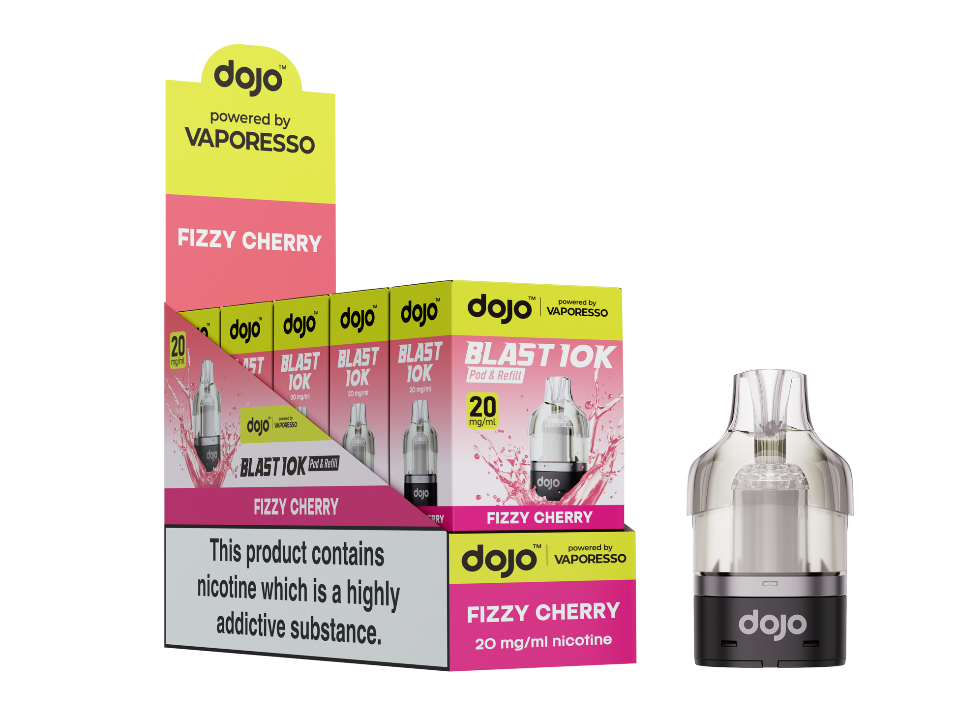 Dojo Blast 10K Pod Fizzy Cherry