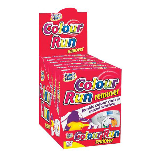 Fabric Magic Colour Run Remover 6x12 Pk