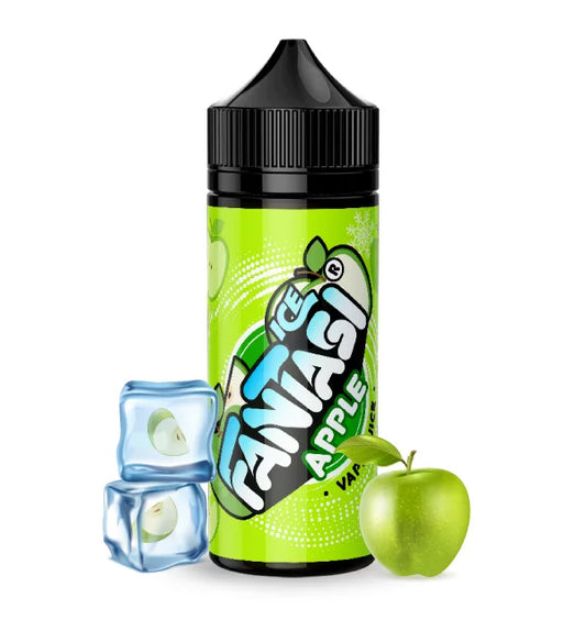 Fantasi E-Liquid 100ml 0mg Apple Ice