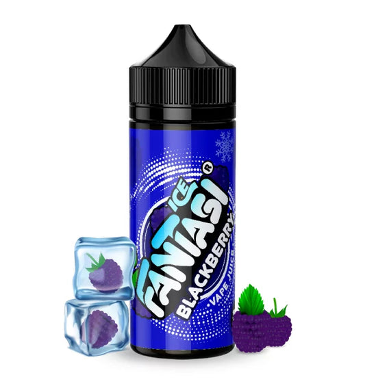 Fantasi E-Liquid 100ml 0mg Blackbery Ice