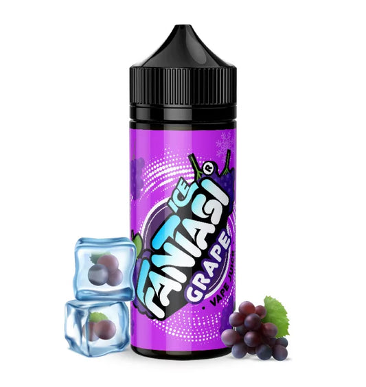 Fantasi E-Liquid 100ml 0mg Grape Ice