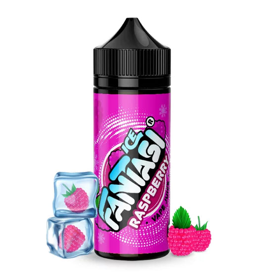 Fantasi E-Liquid 100ml 0mg Raspberry Ice