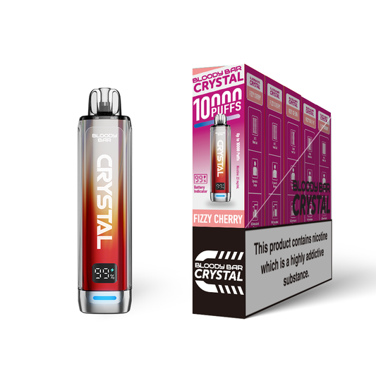 Bloody Bar Crystal 10K Pod Kit 5 Pcs Fizzy Cherry