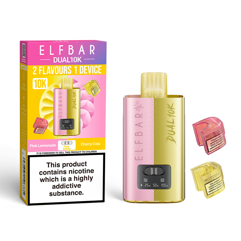 Elfbar Dual 10K Fizzy Edition Refillabe