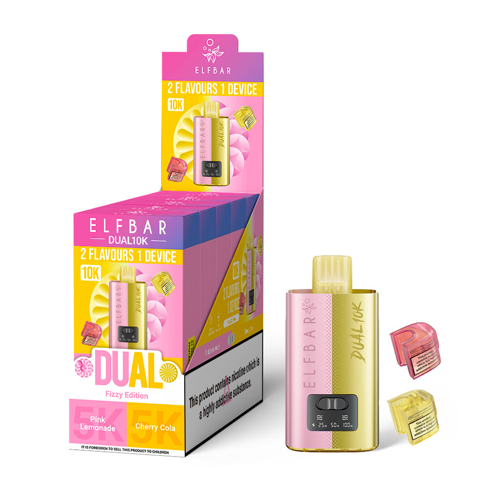 Elfbar Dual 10K Fizzy Edition Refillabe