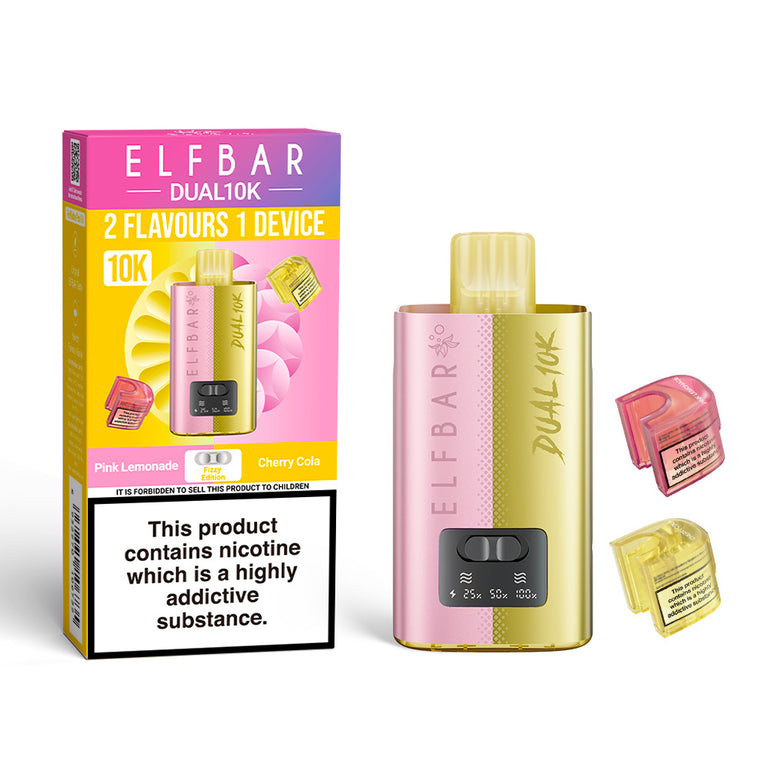 Elfbar Dual 10K Fizzy Edition Refillabe