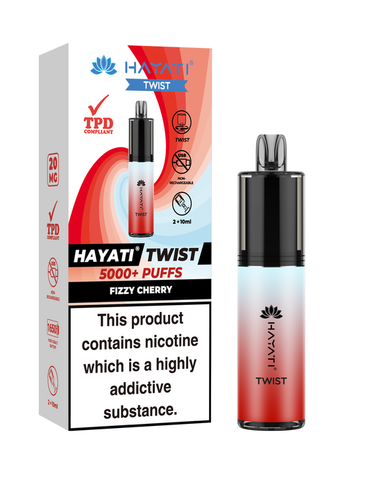 Hayati Twist Fizzy Cherry 5 Pk