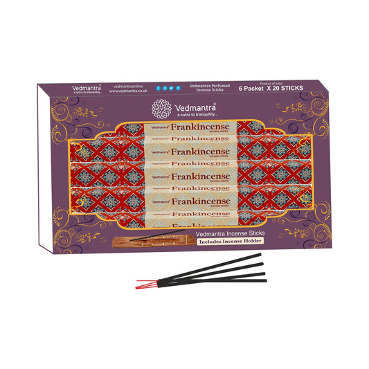 Vedmantra Frankincense 20 Sticks x 6 Pk