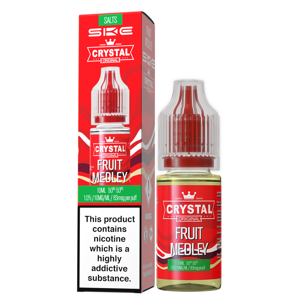 SKE Crystal Nic Salts 10mg 10Pk Fruit Medley