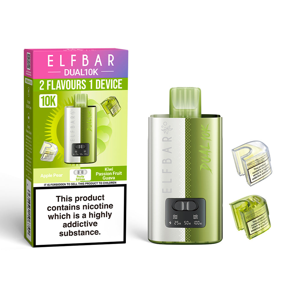 Elfbar Dual 10K Fruity Edition Refillabe