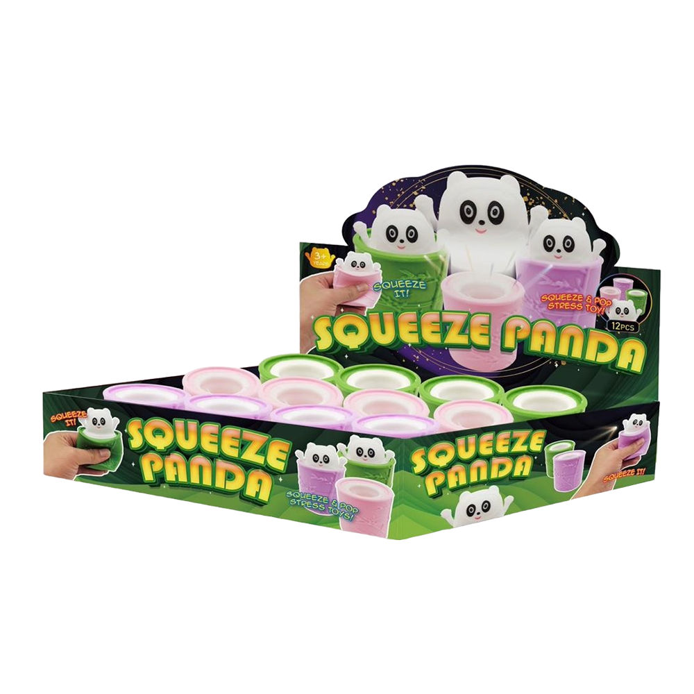 Squeeze Panda 12 Pcs