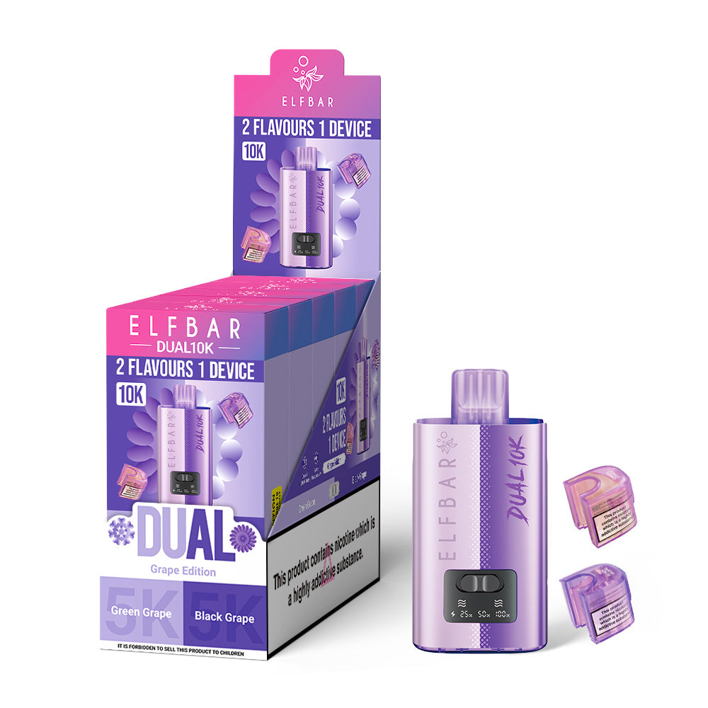 Elfbar Dual 10K Grape Edition Refillabe