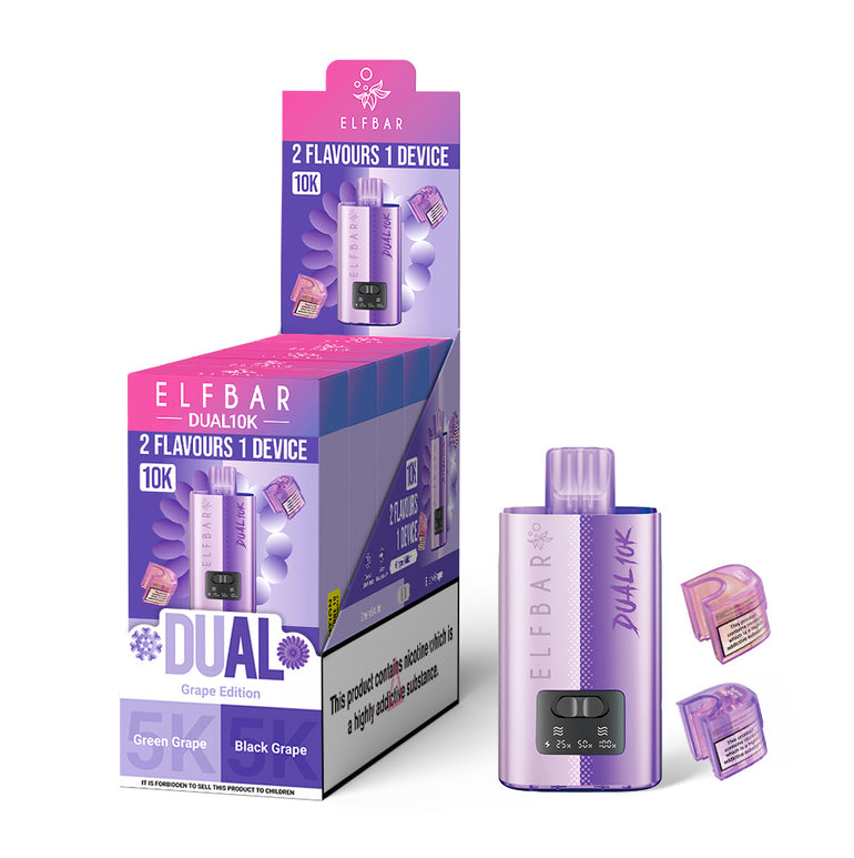 Elfbar Dual 10K Grape Edition Refillabe