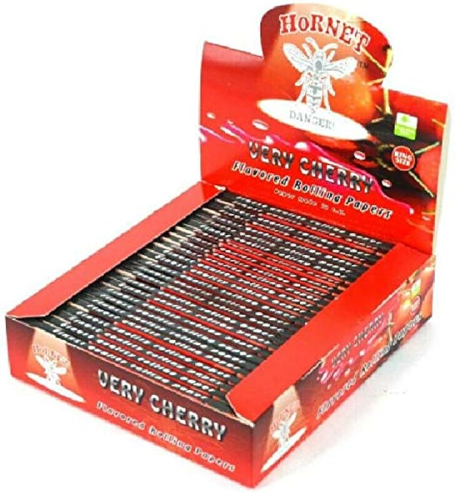 Hornet King Rolling Paper 25s Very Chery