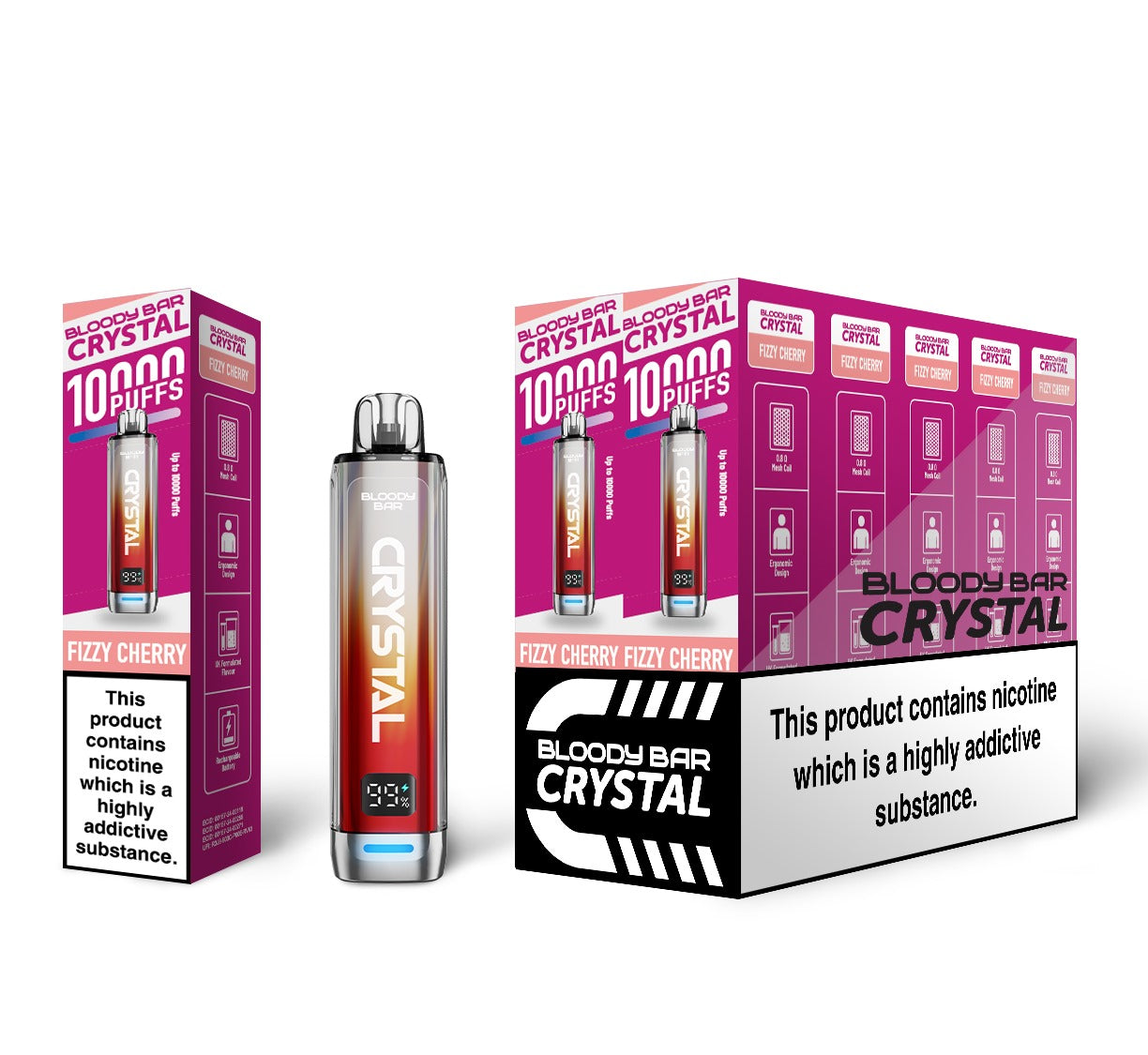 Bloody Bar Crystal 10K Fizzy Cherry