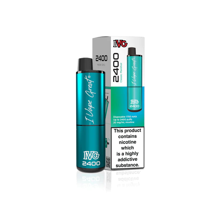 IVG 2400 Classic Menthol 5 Pcs