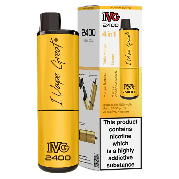 IVG 2400 Mango Edition 5 Pcs