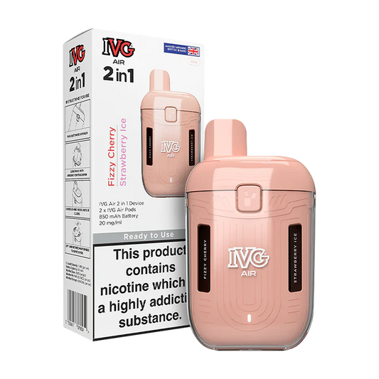 IVG 2 In 1 Starter Kit Pink 5 Pk