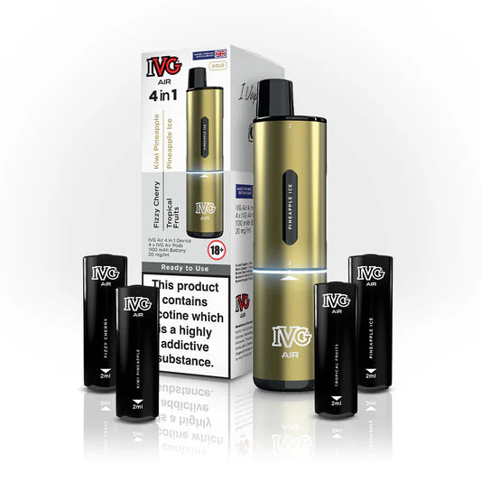 IVG Air Starter Kit Gold 5 Pcs