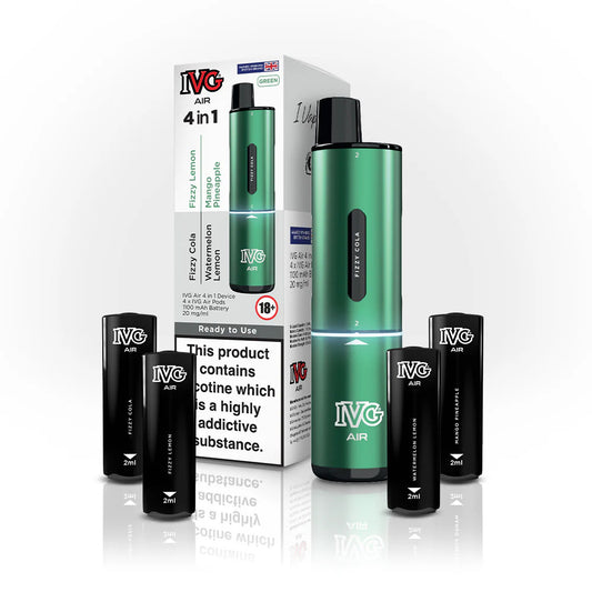 IVG Air Starter Kit Green 5 Pcs