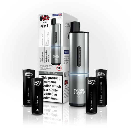 IVG Air Starter Kit Silver 5 Pcs