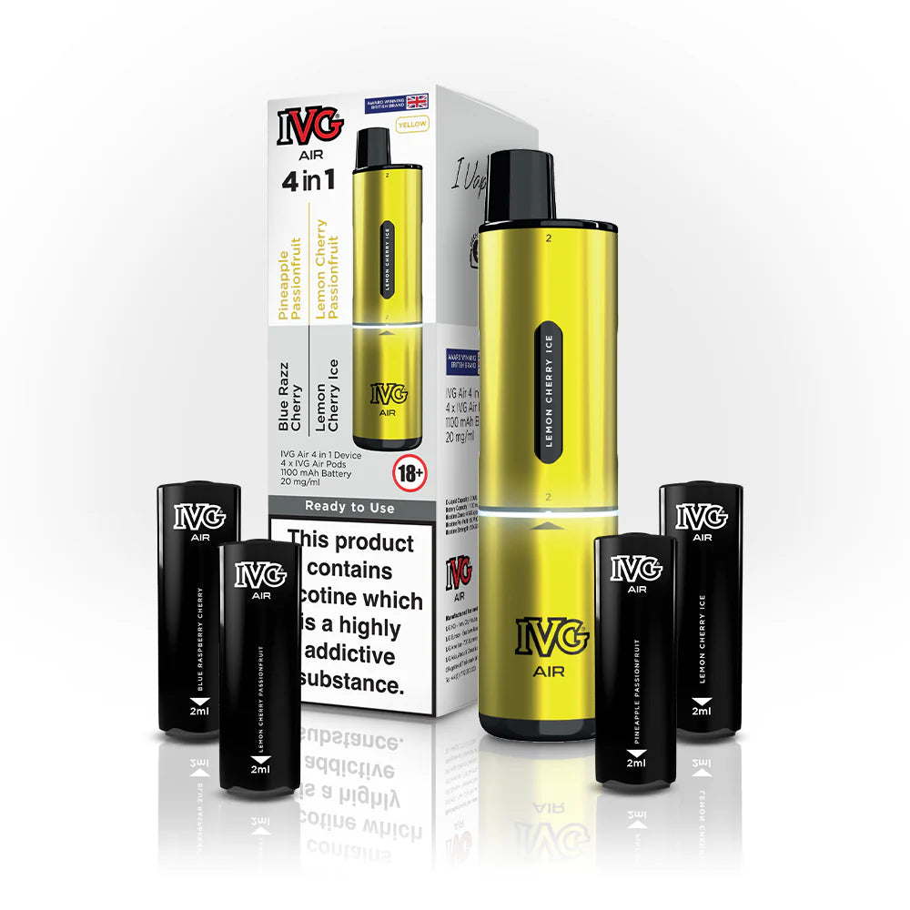 IVG Air Starter Kit Yellow 5 Pcs