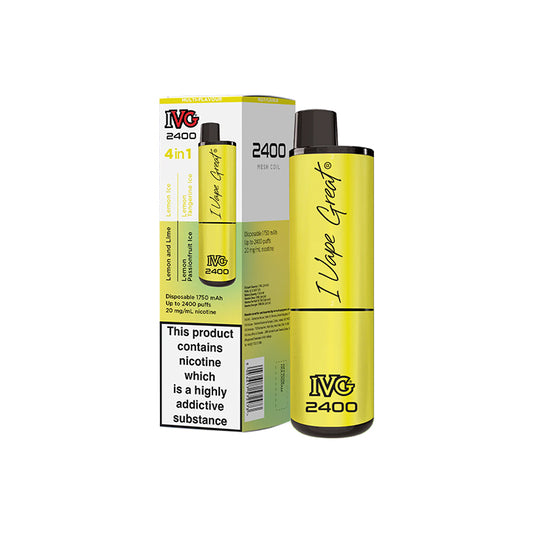 IVG 2400 Lemon Edition 5 Pcs