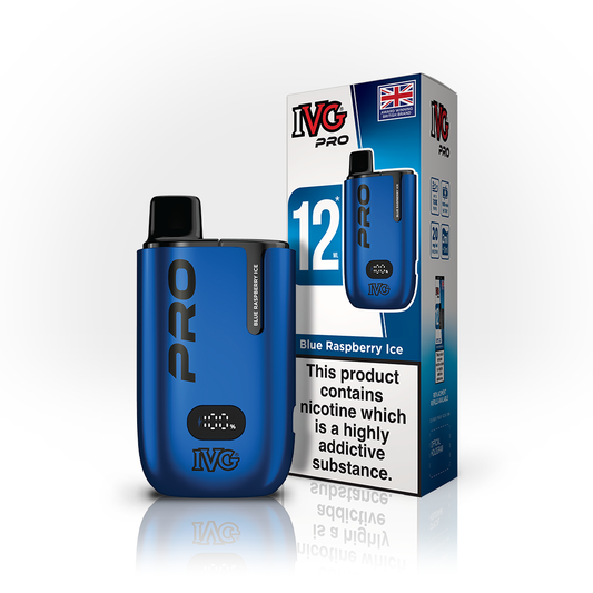 IVG Pro Blue Raspberry Ice 10K Puffs 1000mAh Recha