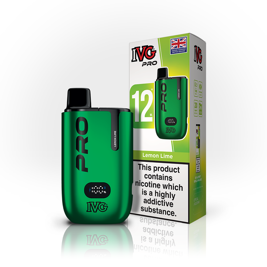 IVG Pro Lemon Lime 10K Puffs 1000mAh Rechargeable