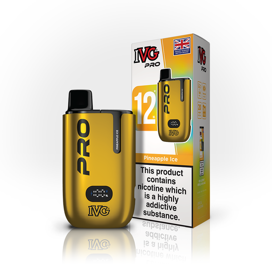 IVG Pro Pineapple Ice 10K Puffs 1000mAh Rechargeab