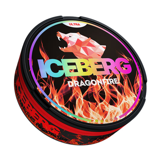 Iceberg Dragon Fire Nic Pouches 10 Pk